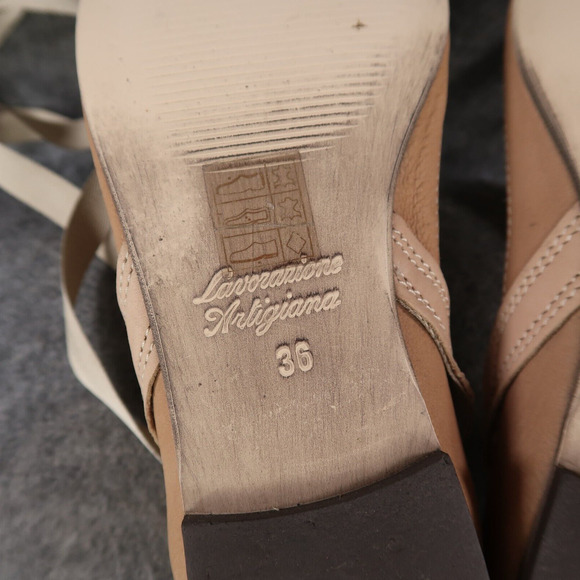 Free People Shoes Womens 36 Flats Ankle Wrap Tie Fashion Boho Leather Classic - Picture 13 of 15